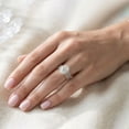 thumbnail image 7 of Lab Created 0.20 CT.T.W. Round Cut Diamond Band in 14K Gold, 7 of 8