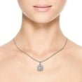 thumbnail image 5 of 1.38 CT. T.W. Cushion Center Diamond Double Halo Pendant in 18K Gold, 5 of 5