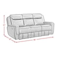 thumbnail image 9 of Society Den Lynx Motion Recliner Sofa, 9 of 9