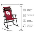 thumbnail image 3 of Logo Brands Oklahoma Sooners Bungee Rocker, 3 of 5