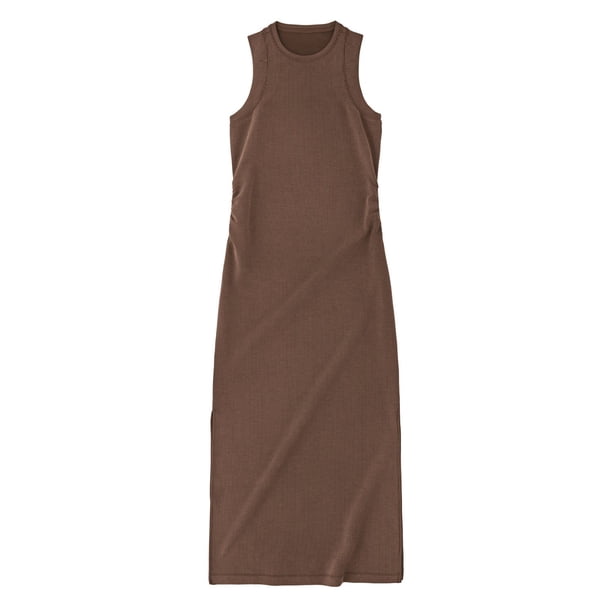 strapless open back dress Monga Spaghetti Flower Ruched Midi Dress – Mew Mews main image 0