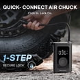 thumbnail image 5 of HOTO AIR PUMP XT,  15.75 inch high pressure hose,  5 modes high-speed inflator, 5 of 9