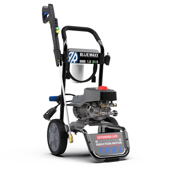AR Blue Clean 3300 Max PSI, Electric Pressure Washer, 1.3 GPM, 15 Amp Induction Motor - BM3300