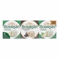 thumbnail image 1 of Boursin Garlic & Herb And Black Truffle & Sea Salt Cheese, 5.3 oz., 3 pk., 1 of 6