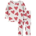 thumbnail image 4 of Carter's Girls 3-Piece Bodysuit Pant Set, 4 of 11
