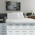 thumbnail image 2 of Purity Home Brushed Organic Cotton Percale Sheet Set, Assorted Sizes, 2 of 8