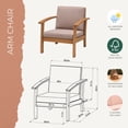 thumbnail image 5 of Amazonia Valencia Eucalyptus Deep Seating Set, 4pc, 5 of 9