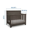 thumbnail image 5 of Simmons Kids Slumbertime Monterey 4-in-1 Convertible Crib, Choose Color, 5 of 11