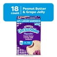 thumbnail image 4 of Smucker's Uncrustables Peanut Butter and Grape Jelly Sandwiches, Frozen, 18 ct., 4 of 9