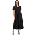 thumbnail image 2 of French Connection Ladies Puff Sleeve Maxi Dress, 2 of 8