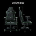 thumbnail image 2 of Razer Enki X Leatherette Gaming Chair Leet Edition, 2 of 13