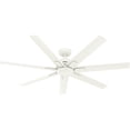 thumbnail image 3 of Hunter Downtown ENERGY STAR® Damp Rated Ceiling Fan and Wall Control - 72" & 60" Assorted Colors, 3 of 24