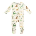 thumbnail image 1 of Angel Dear Baby Boys 2-Way Zipper Footie, 1 of 4