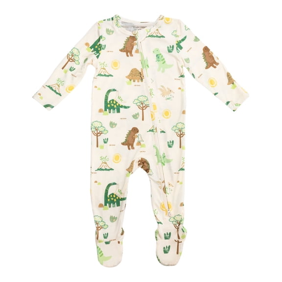 Angel Dear Baby Boys 2-Way Zipper Footie