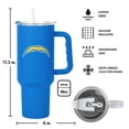 thumbnail image 5 of Logo Brands Los Angeles Chargers Tumbler Set, 5 of 5