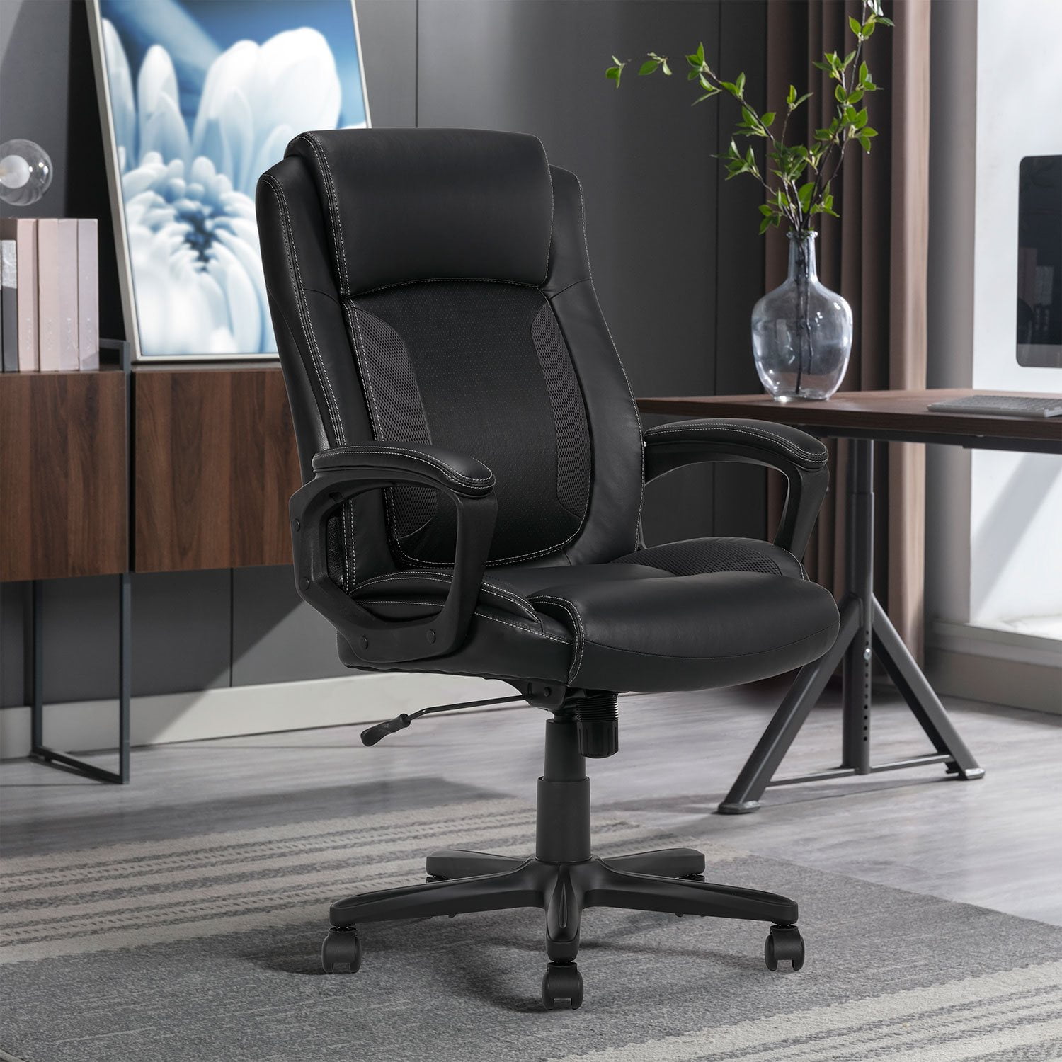 Serta Mid-Back Office Chair with Mesh Accents & Memory Foam only