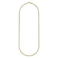 thumbnail image 2 of Semi Solid Rope Chain Necklace in 14K Gold, 2 of 9