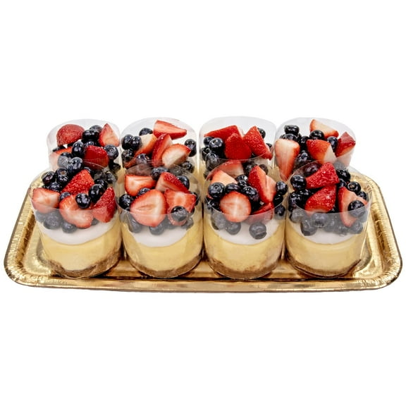 Member's Mark 3" Fresh Fruit Topped New York Style Cheesecakes, 8 ct.