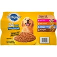 thumbnail image 1 of Pedigree Chopped Ground Dinner Wet Dog Food, Variety Pack 13.2 oz., 24 ct., 1 of 6