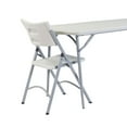 thumbnail image 6 of NPS 30 x 72 Heavy-Duty Fold-in-Half Table, Speckled Gray, 6 of 10