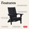 thumbnail image 7 of Keter Seabrook Modern Adirondack Chair with Integrated Cupholder, 7 of 14