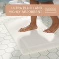 thumbnail image 5 of Town & Country Everyday Ultra Plush Solid Tufted Border Bath Mat 20"x32", 5 of 10