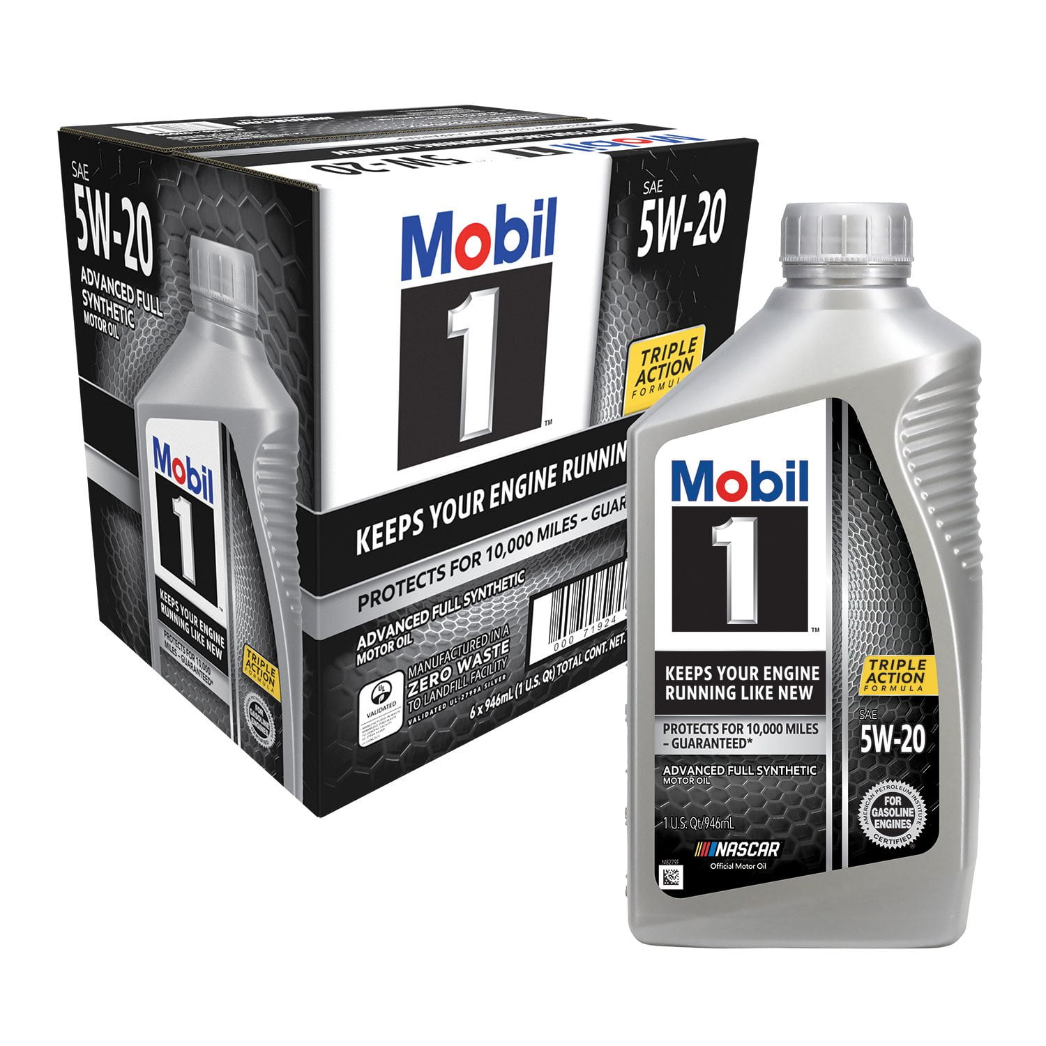 Mobil 1 5W-30 6 pk, 1 quart bottles - Samsclub.com