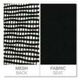 thumbnail image 7 of Alera Elusion Series Mesh Mid-Back Swivel/Tilt Chair, Black, 7 of 10