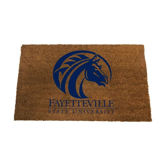 Logo Brands Fayetteville State Broncos Doormat