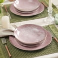 thumbnail image 2 of Christian Siriano Onyx 24-Piece Porcelain with Gold Rim Dinnerware Set, 2 of 7