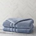 thumbnail interactive-video image 1 of Member's Mark 2-Pack Hotel Premier Bath Sheet Set, 1 of 8