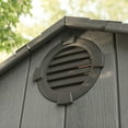 thumbnail image 8 of Lifetime 10' x 8'  Rough Cut Outdoor Storage Shed, 8 of 26
