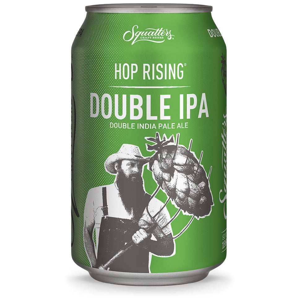 Squatters Hop Rising Double IPA Ale Beer, 12 fl. oz. can, 12 pk ...
