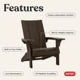 thumbnail image 7 of Keter Seabrook Modern Adirondack Chair with Integrated Cupholder, 7 of 14