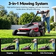 thumbnail image 2 of Mova 60V 20" PaceMateTM Brushless Self-propelled Lawn Mower - Kit (1*5A Battery & 1*430W Charger Included), 2 of 8