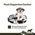 thumbnail image 3 of Ridge Creek Cozy Round Pet Bed, Choose Size and Color, 3 of 9