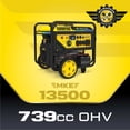 thumbnail image 10 of 16,875/13,500-Watt Electric Start Tri Fuel Home Backup Portable Generator with CO Shield, 10 of 15