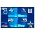 thumbnail image 2 of Ziploc Half Gallon Freezer Bags, 160 ct., 2 of 7