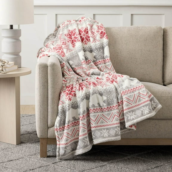 Member's Mark Holiday Lounge Throw, 60" x 70"