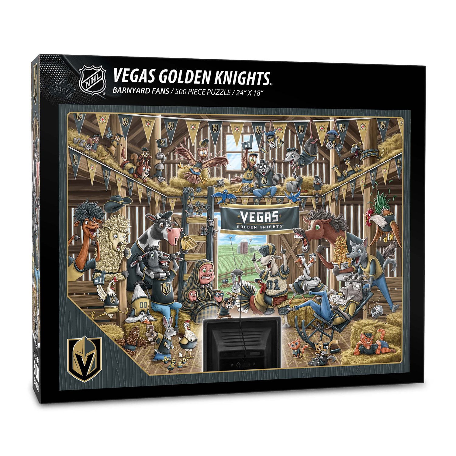 YouTheFan NHL Barnyard Fans 500pc Puzzle - Samsclub.com