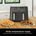 thumbnail image 2 of Ninja Foodi 6-in-1, 8 Quart 2-Basket Air Fryer with DualZone Technology, 2 of 12