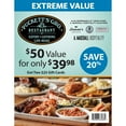 thumbnail image 1 of A. Marshall Family Foods $50 Value Gift Cards - 2 x $25, 1 of 1