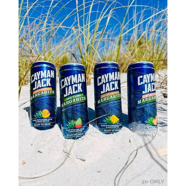 Cayman Jack Margarita Sweet Heat Cocktail Variety Pack, 12 fl. oz