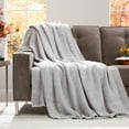 thumbnail interactive-video image 1 of Member's Mark Luxury Cozy Knit Throw, 60"x70", 1 of 5
