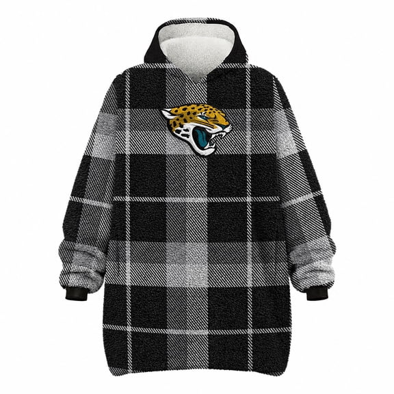 Pegasus Sports Jacksonville Jaguars Wearable Sherpa Throw