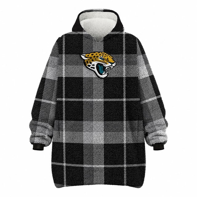Pegasus Sports Jacksonville Jaguars Wearable Sherpa Throw