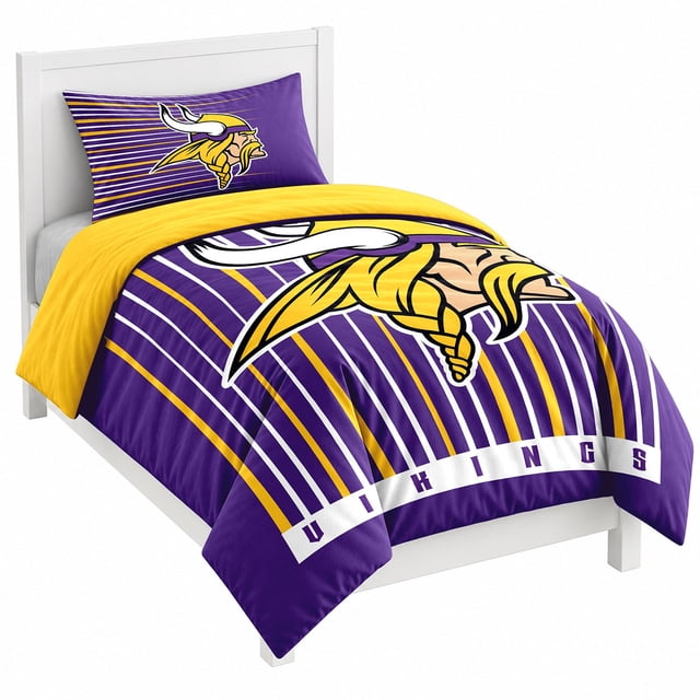 Logo Brands Minnesota Vikings Comforter Set