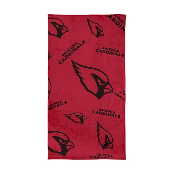 Logo Brands Arizona Cardinals 38"x72" Beach Towel