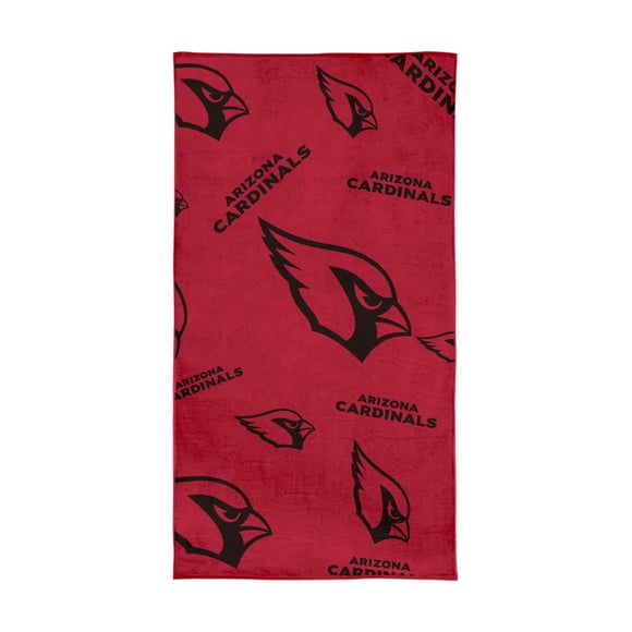 Logo Brands Arizona Cardinals 38"x72" Beach Towel