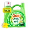 thumbnail image 1 of Gain Liquid Fabric Softener, Original Scent, 244 loads, 143 fl. oz., 1 of 9